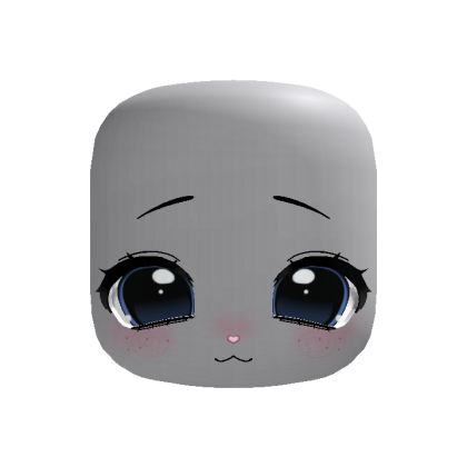 (animated) cute moe puppy eyes in pink
