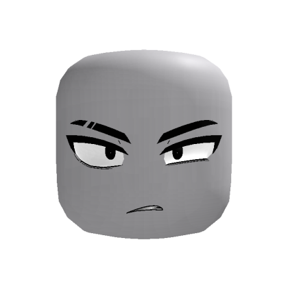 Intimidating Anime Stare