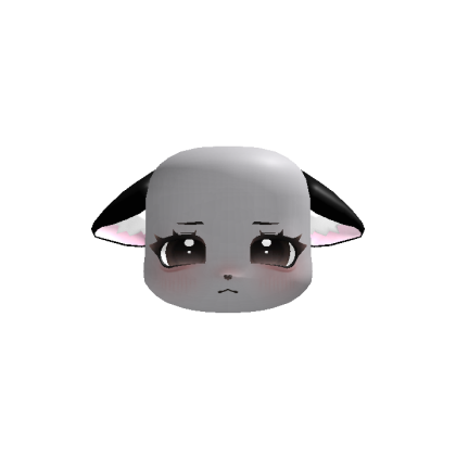 (animated) black neko pouty kigurumi w black ears