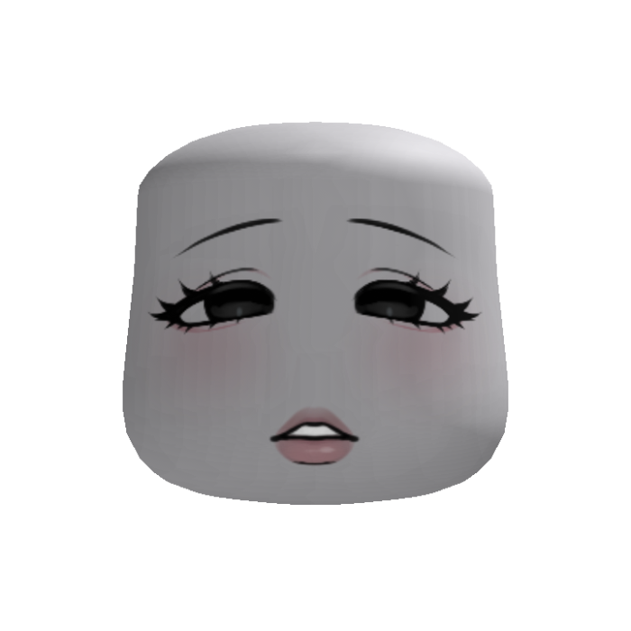 ethereal shy lady face