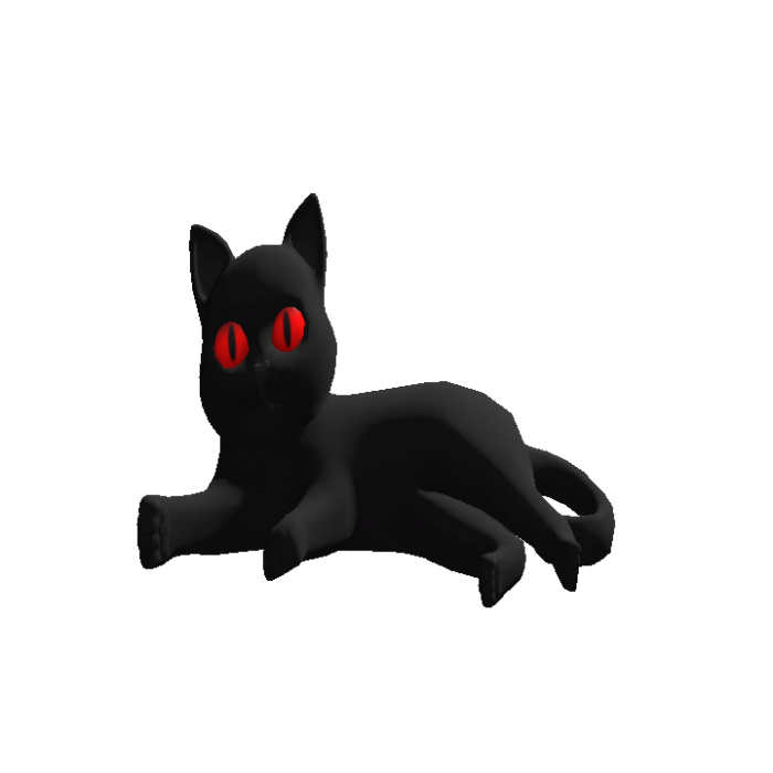 (Animated) Evil Black Cat