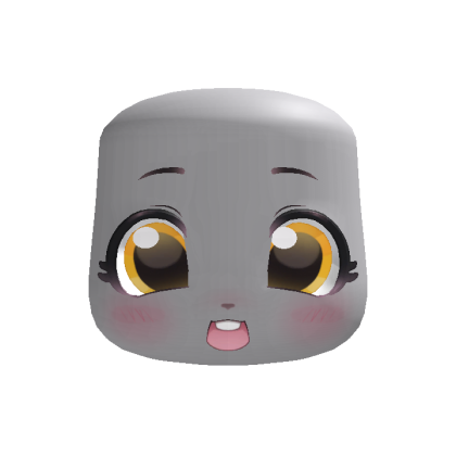 yellow cute super happy derpy bunny face thumbnail