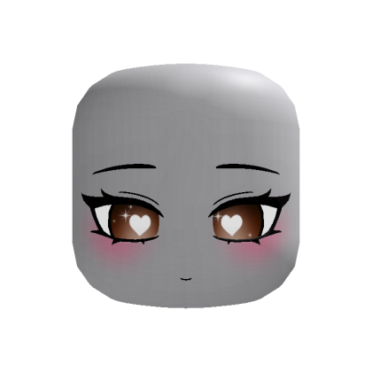 (animated) Brown eyes sweet anime princess face