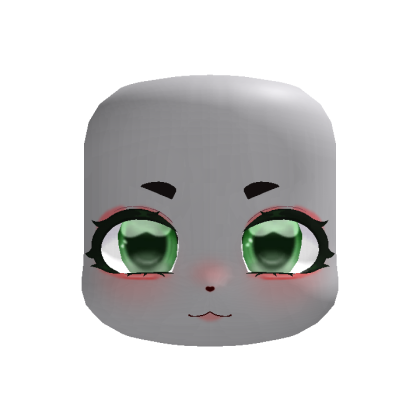 Sweet Kigurumi Puppy Chibi Face Green (Animated)