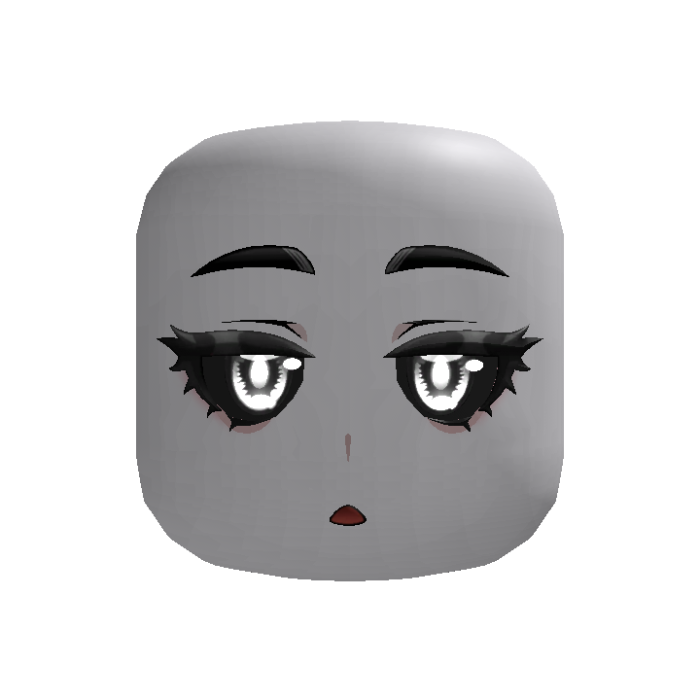 Ifrita Kawaii Demon Face White