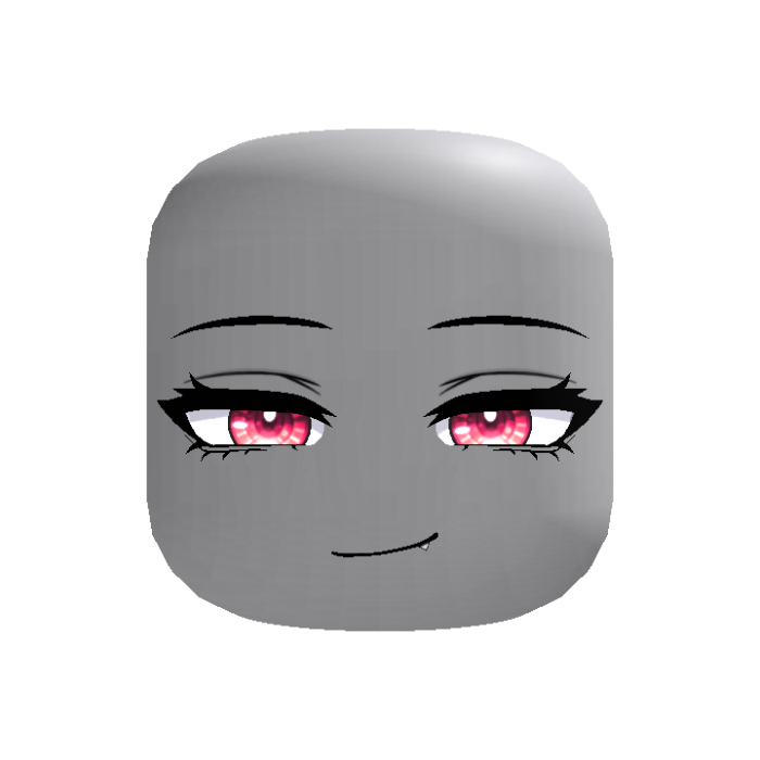 [ANIMATED] Smug Anime Girl Red Eyes