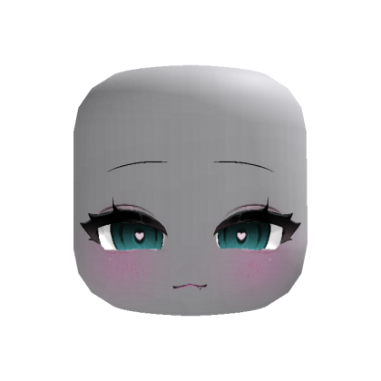 (Animated) Cute Chibi Smirk - Blue Eyes
