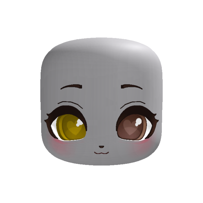 animated cute kawaii sweet puppy face yellow brown
