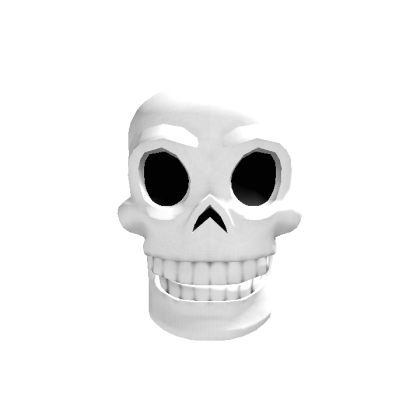 White Skeleton Head