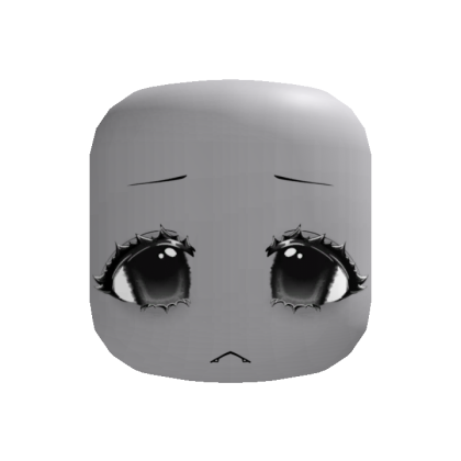 sad cute chibi eyes - face