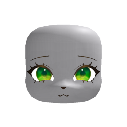 Green Cute Kigurumi Furry Face