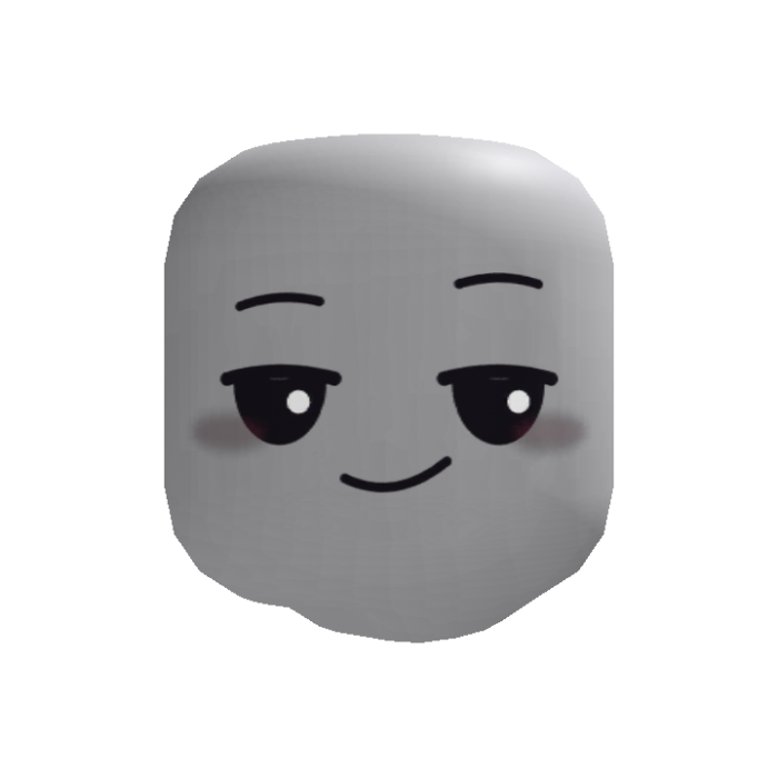 Soft Smug Smile Face
