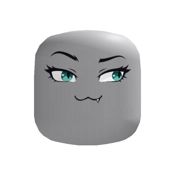 [Animated] Playfu Cat Fang Anime Face