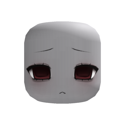 cute thirsty moe vampire face