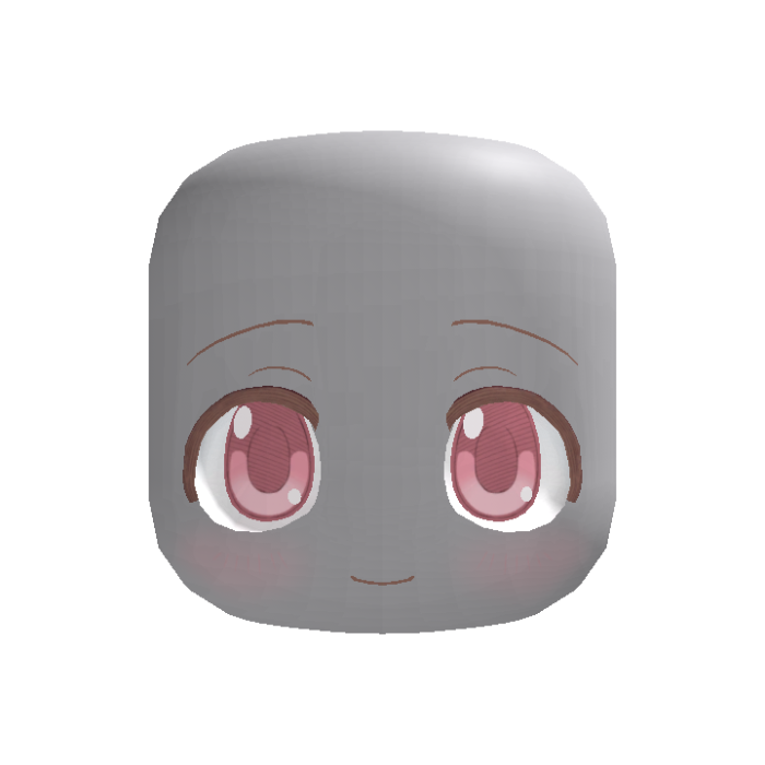 (Animated) Madoka Magical Cute Anime Moe Face Head