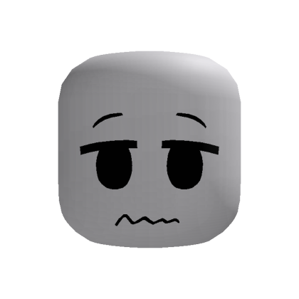 awkward simple toon face