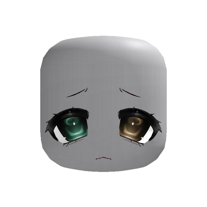 Sad Tired Teary Pouty Male Boy Face Jade + Hide