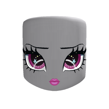 pink alien novi star doll head