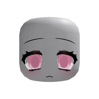 (animated) cute 2000's tired moe face pink