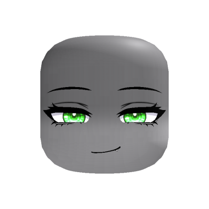 [ANIMATED] Smug Anime Girl Green Eyes Shadowed