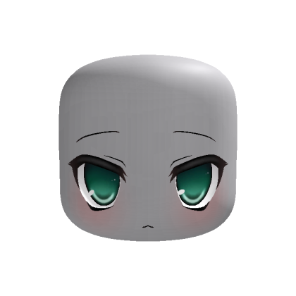 ♡ ꒰ animated green surprised moe face ꒱ ♡