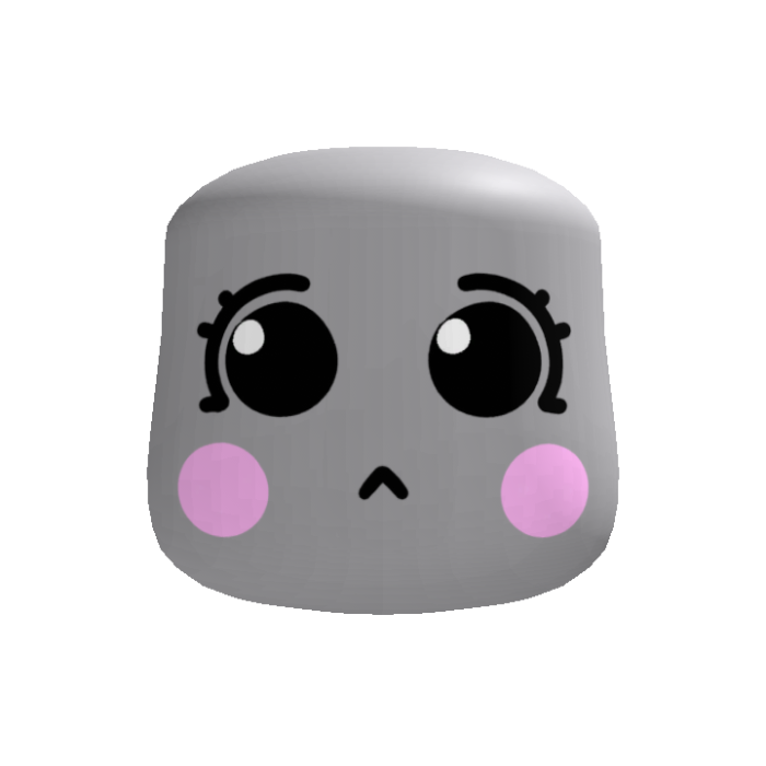 Kawaii Sad Blush Face