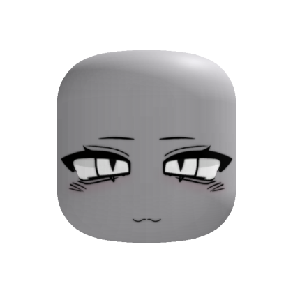 Cute Neko Halloween Face (White) thumbnail