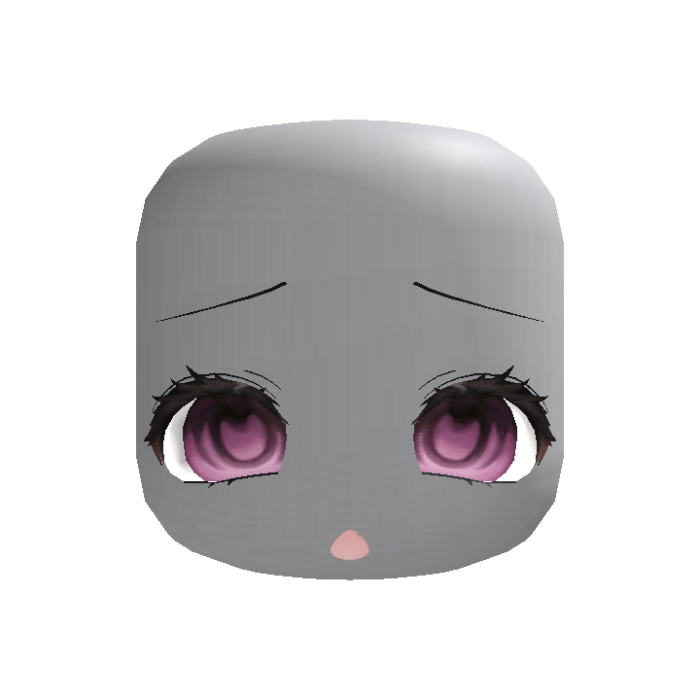 Animated kitty pink  Moe Cute Face