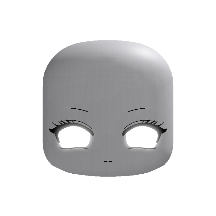 [Glowing] White Anime Eyes