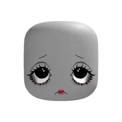 ୨✿୧ (animated) adorable depressed eyes moe doll