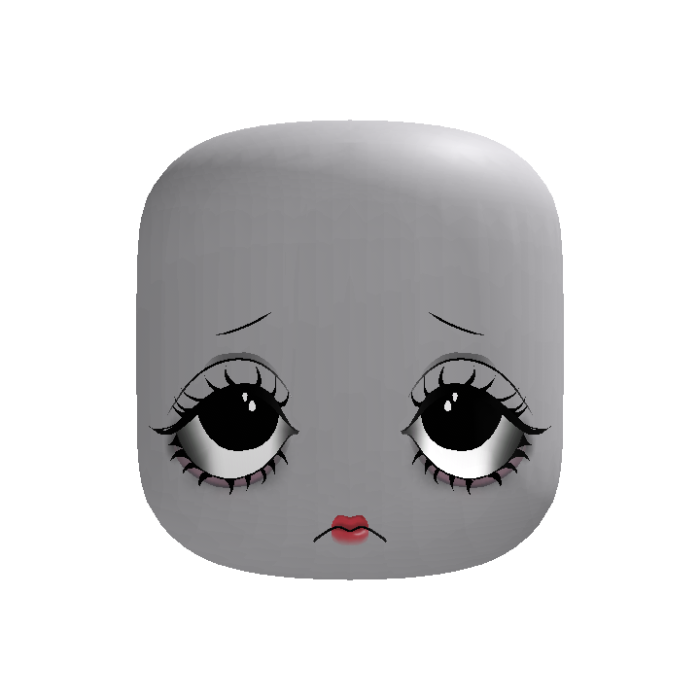୨✿୧ (animated) adorable depressed eyes moe doll