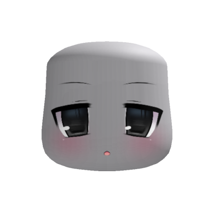 neutral moe chibi anime face (recolorable)