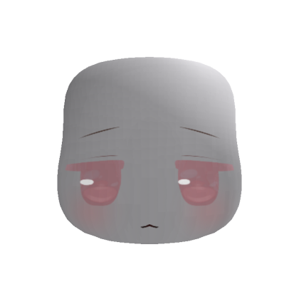 Soft Kawaii Adorable Chibi Face (Pink)