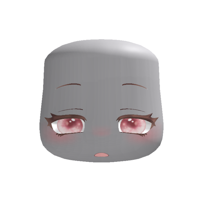 Cute Shy Sleep Face Baby Pink Eyes