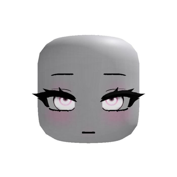 [ANIMATED] Pretty Cute Anime Girl w/Long Eyelashes