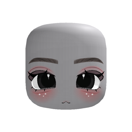 ♡ Adorable fawn chibi face ♡ (black eyes)
