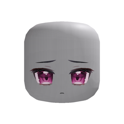 cute shy moe anime pout pink thumbnail