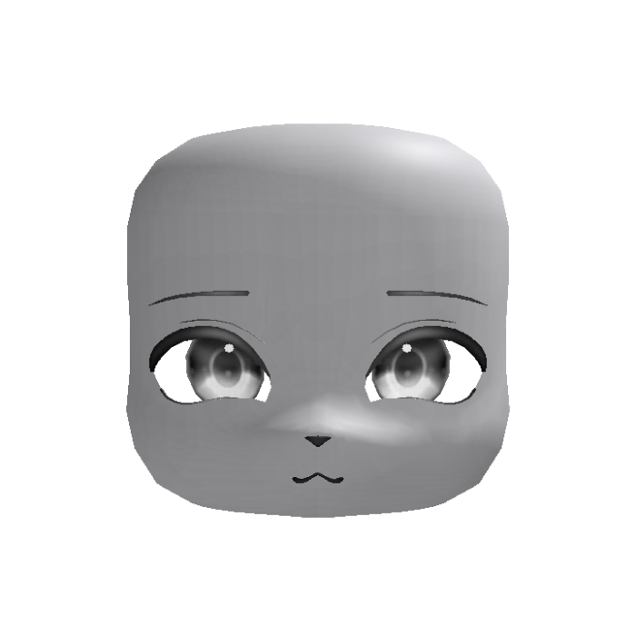Silver Cute Masc Kigurumi Furry Face