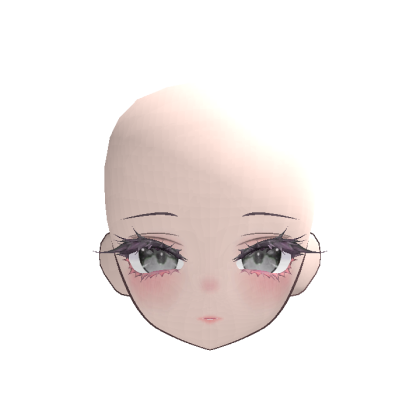 Anime Doll Head Lofty Recolorble (Fair)