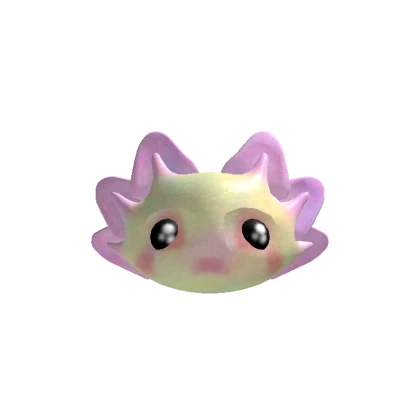 Axolotl lindo con ojos Kawaii - Roblox