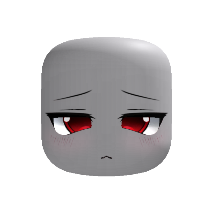 [Animated] Cute Shy Vampire with Red eyes