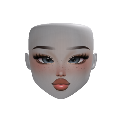 Preppy Freckled Popular Makeup Face (Customizable)