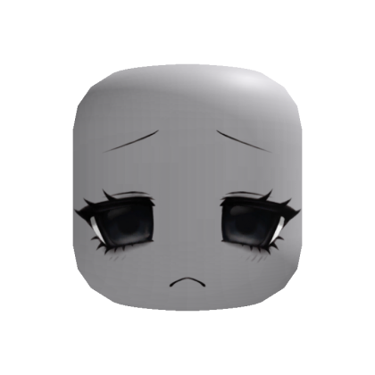 tired cute dark moe face