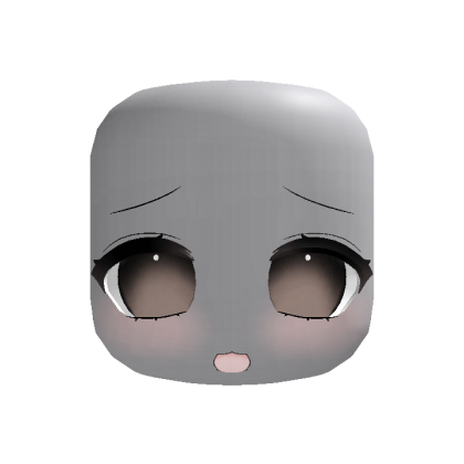 (animated) kawaii puppy moe face light brown