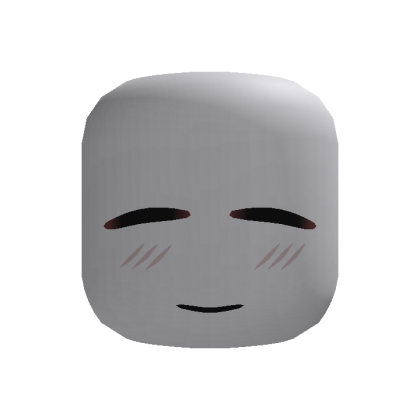 Closed Slanted Eyes Happy Blush