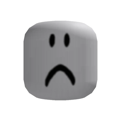 Classic Sad Roblox Face