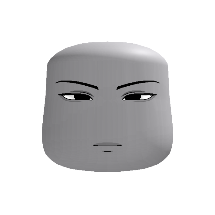 nonchalant sleek neutral face