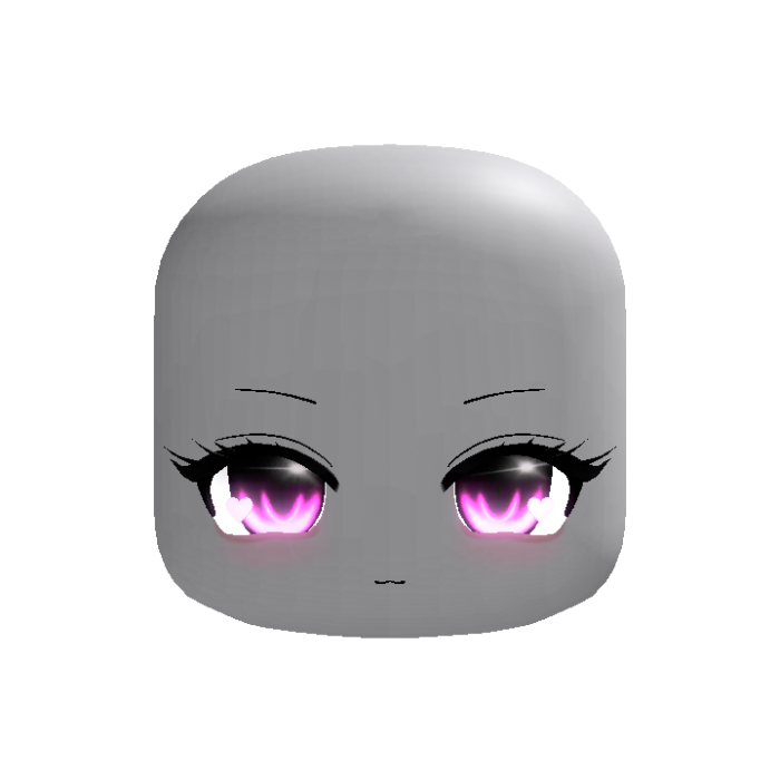 [Glowing] Pink Heart Eyes