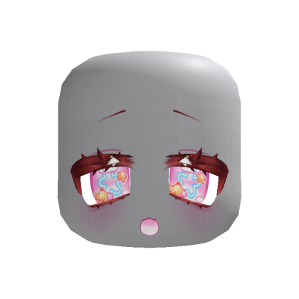 (animated) excited taiyaki anime eyes in pink