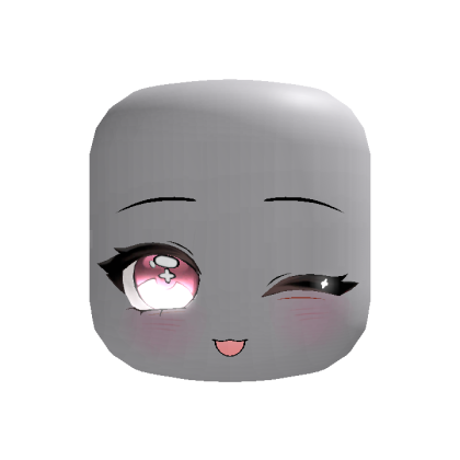 [EMISSIVE] Pink Wink Moe Face